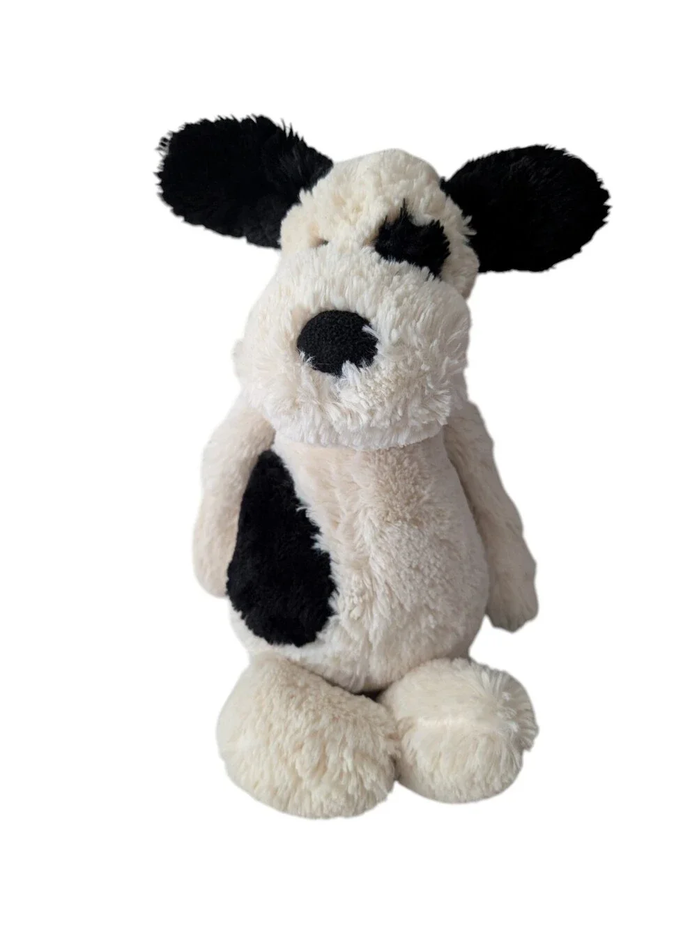 Jellycat Bashful Black & Cream Pup